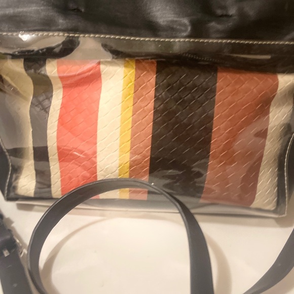 PARFOIS 2018-19FW Bags in great conditions double bag clear and striped - Picture 8 of 16